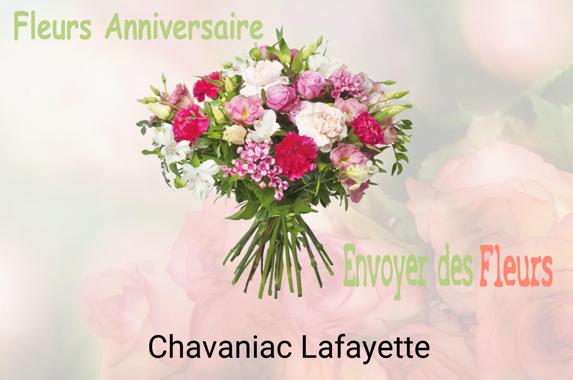 Bouquet de fleurs d’anniversaire livré à Chavaniac-Lafayette