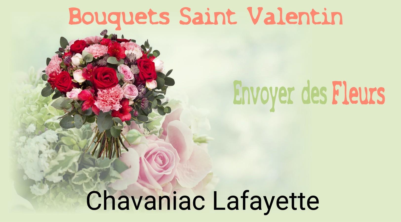 Roses de Saint-Valentin livrées à Chavaniac-Lafayette